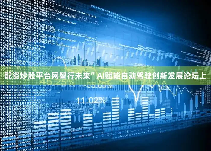 配资炒股平台网智行未来”AI赋能自动驾驶创新发展论坛上