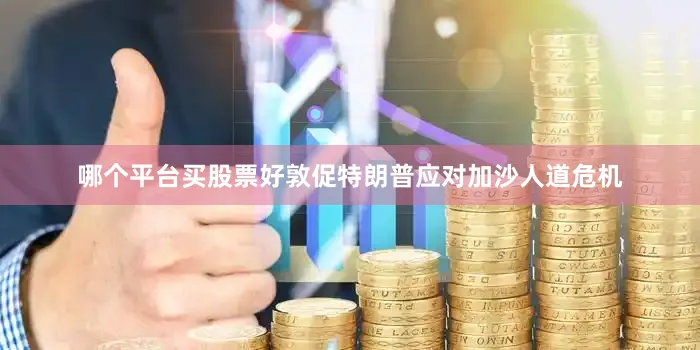 哪个平台买股票好敦促特朗普应对加沙人道危机